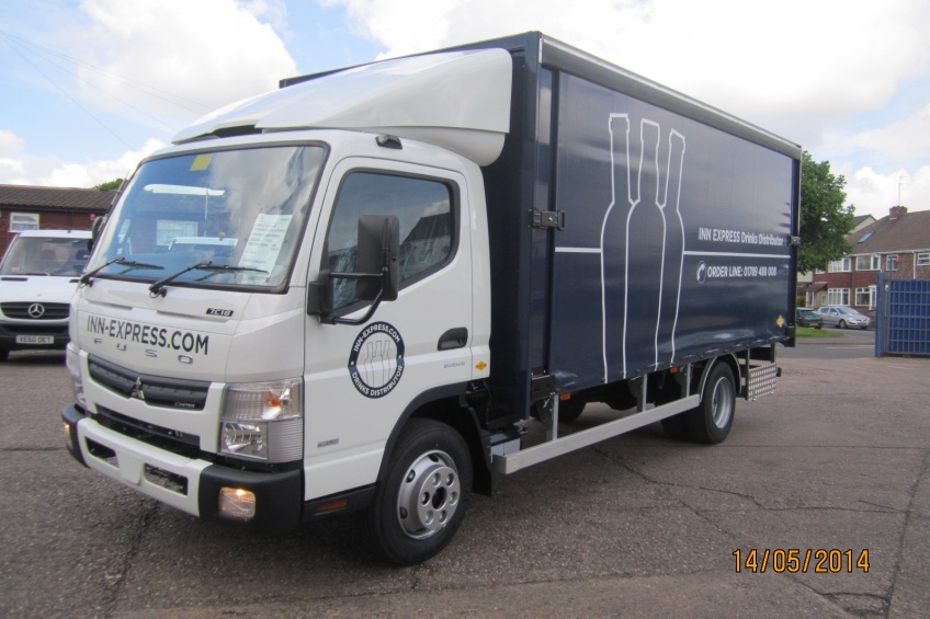 ada slider, quick access, fuso, canter, brewery, water cooler
