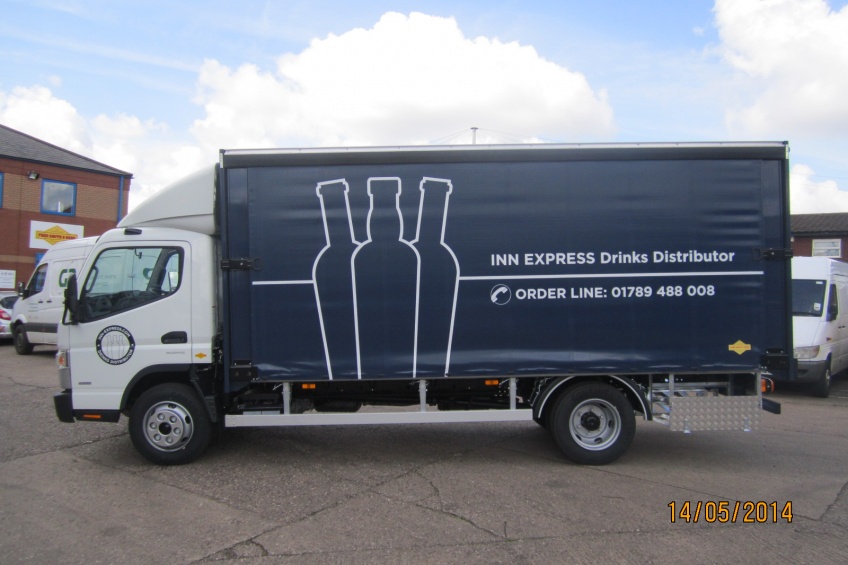 ada slider, quick access, fuso, canter, brewery, water cooler